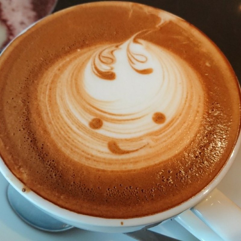 ハニーバニララテ(アースカフェ)