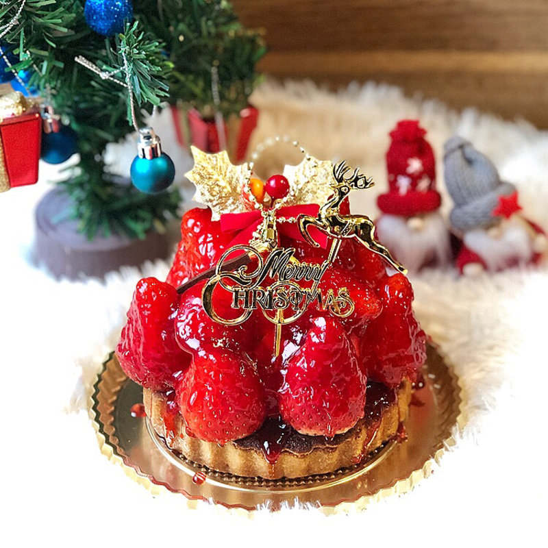 いちごたると 🍓💖 フレッシュいちごのタルト FRESH STRAWBERRY TART ¥800