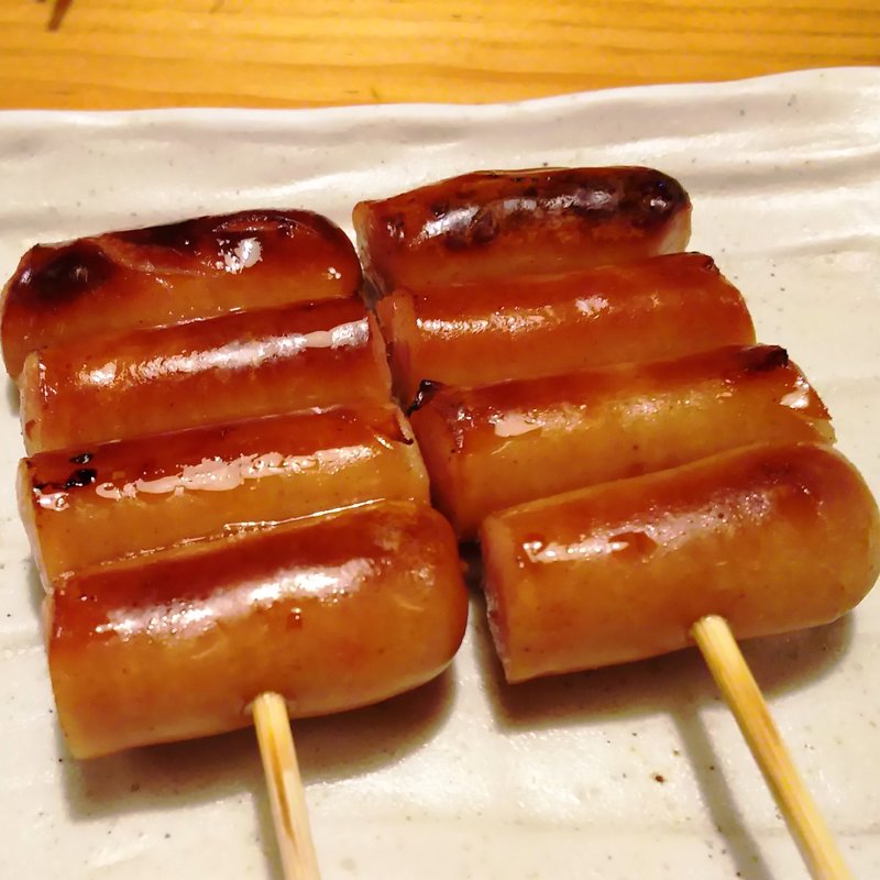 粗挽ポークソーセージ串焼(鳥貴族 鹿島田店)