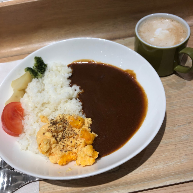 モーニング エッグカレー(カフェタマ )