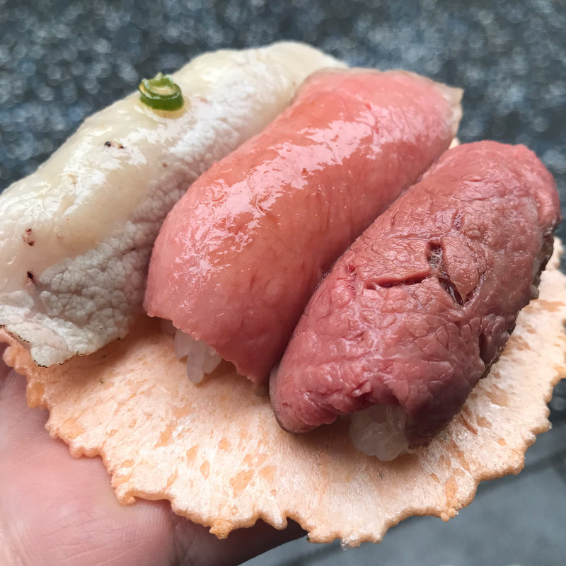 珠玉の三種盛り(湯島庵 )