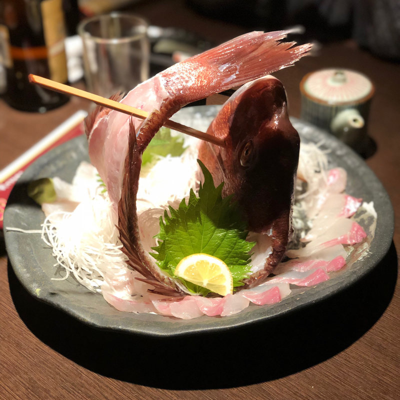 お刺身の盛り合わせ(銀の月 博多駅前店)