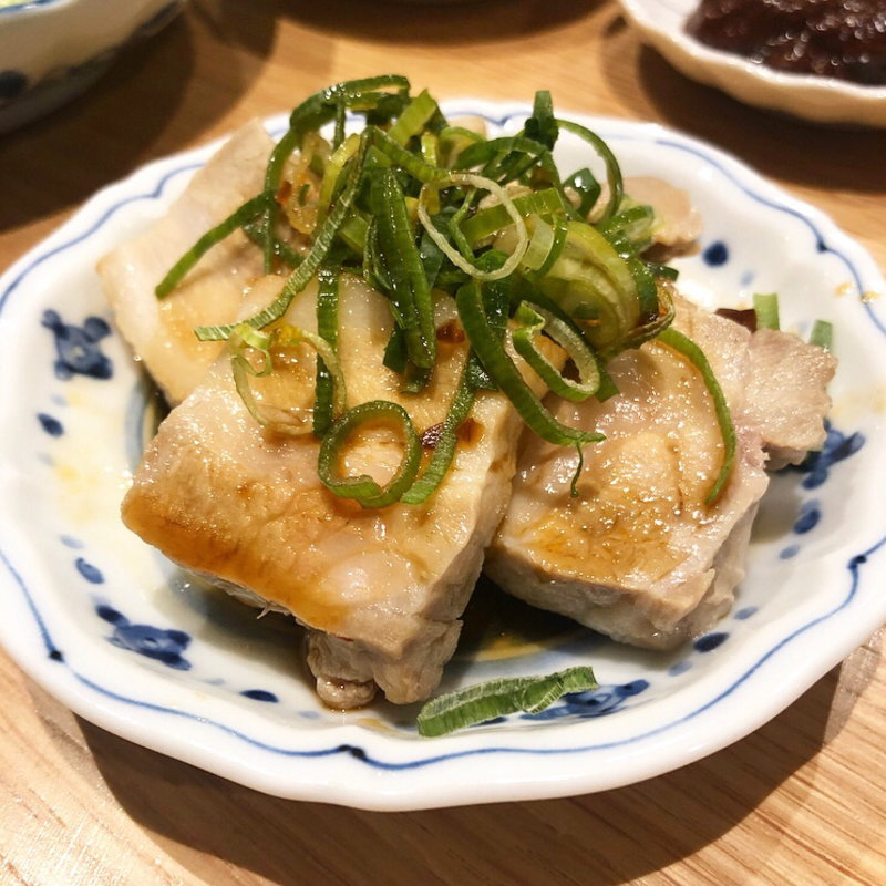 蒸し豚(餃子ノ酒場いちゃん)