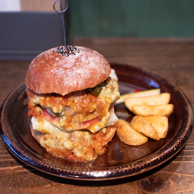 トマトハラペーニョ+ワカモレ(肉ハサミ屋)