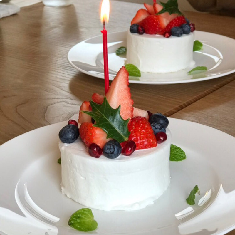 ベリーのケーキ(鹿の舟 囀)