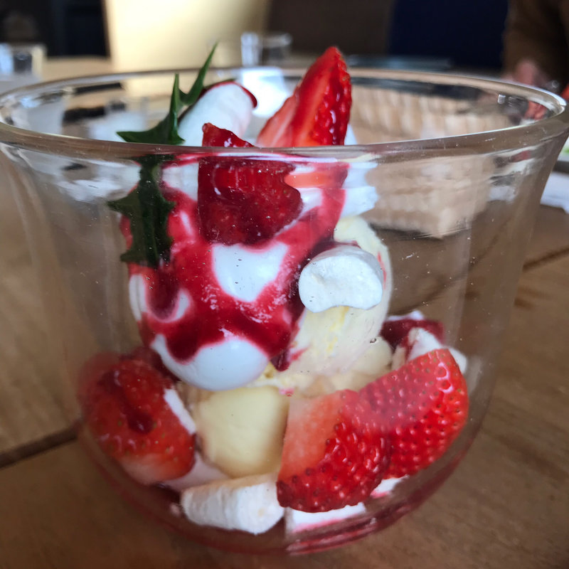 赤のイートンメス(鹿の舟 囀)