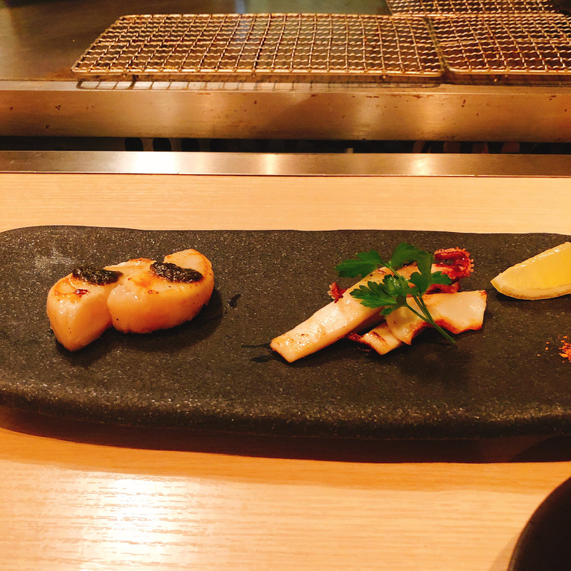 帆立と烏賊(しるく屋 )