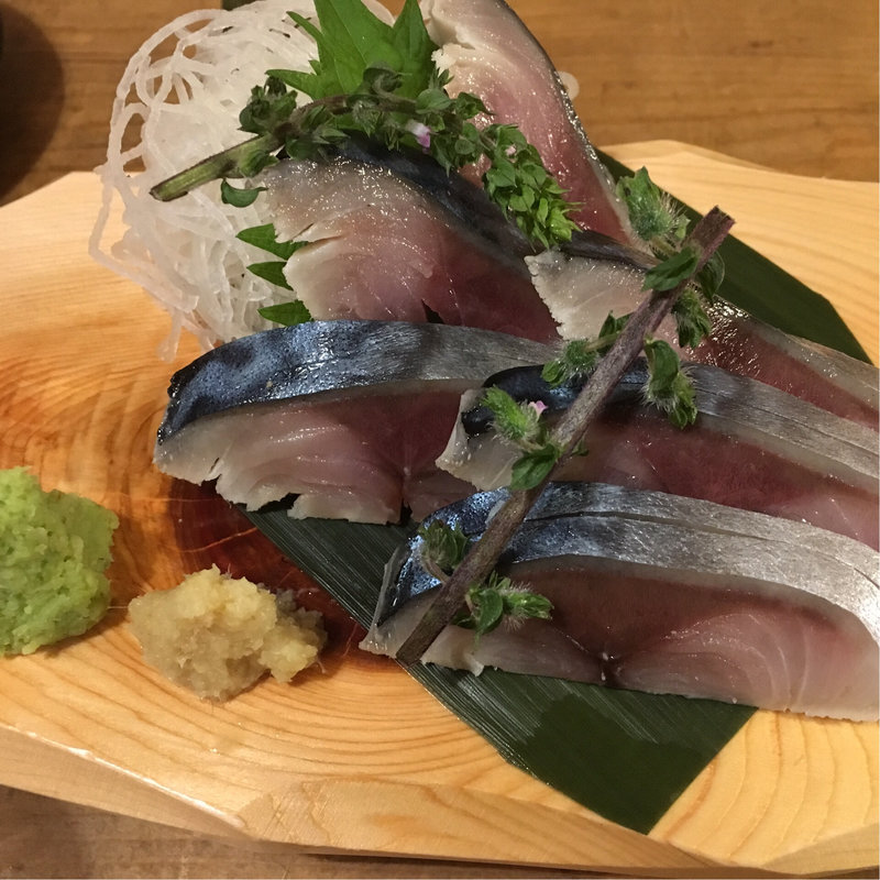 しめ鯖(食道楽 神楽坂店)
