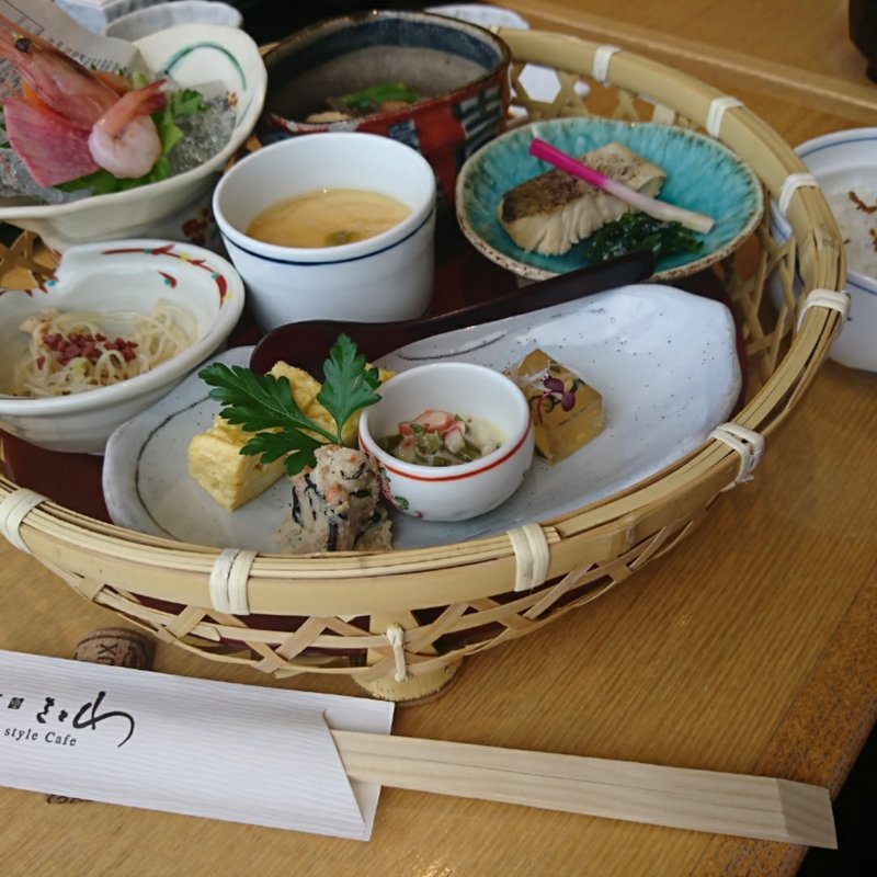 竹籠御膳(茶寮をとわ)