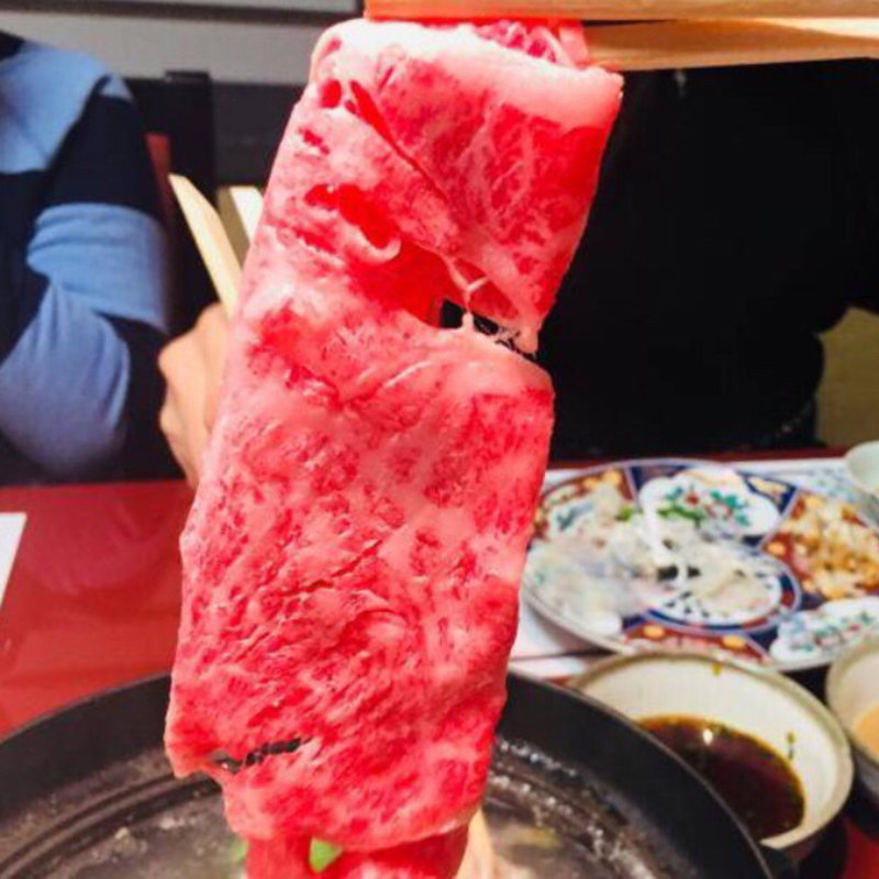 鹿児島黒牛のしゃぶしゃぶ(福わらじ （ふくわらじ）)