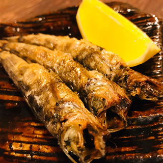 焼きメヒカリ(魚と野菜 つじ田 )