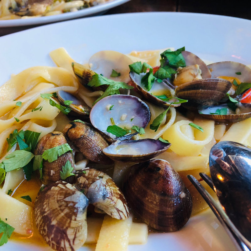 あさりのパスタ(ボガマリ・クチーナ・マリナーラ （Ｂogamari Cucina Marinara）)