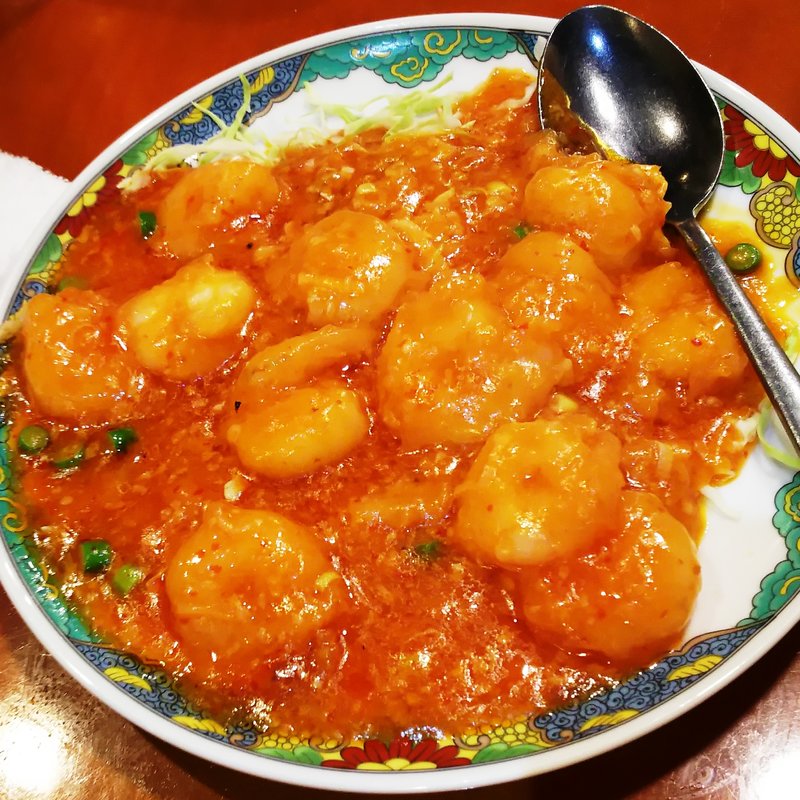 海老のチリソース(你好 恵馨閣（ニイハオ ケイシンカク）)