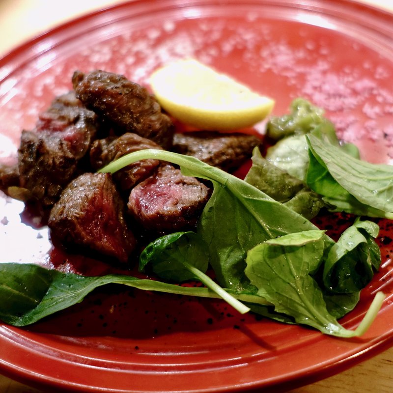 炭焼きヒウチのランチ(肉料理 炭焼き肉バル RODEO 梅田店)