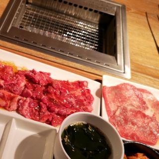 カルビハラミ定食(焼肉ライク 新宿西口店)
