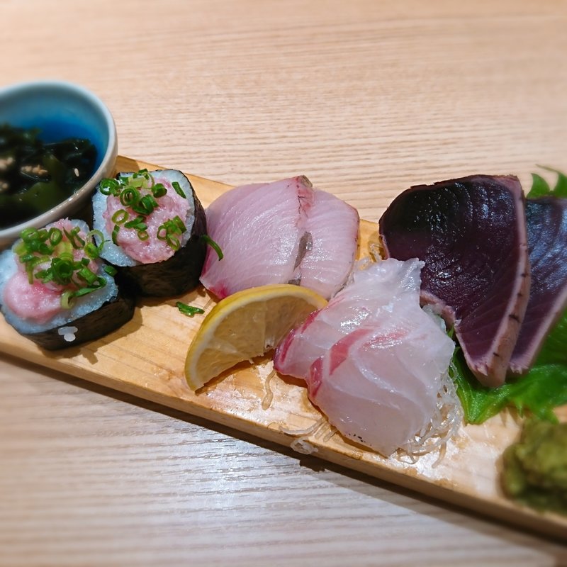 お造り3種盛合せ(魚盛 阪急西宮ガーデンズ店)