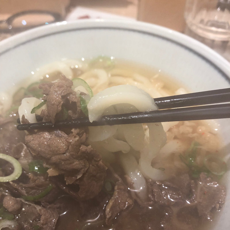 馬肉うどん  並(ふく泉 )