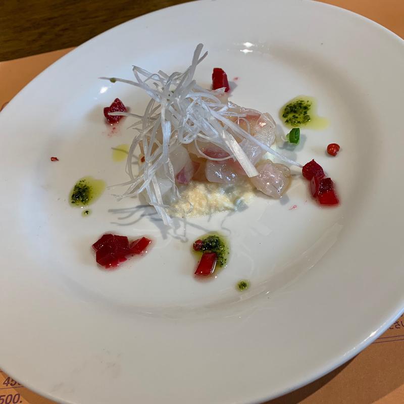 新鮮な魚介のタルタル仕立て(ビッグ・ジョー 藤井寺店 （Big joe）)