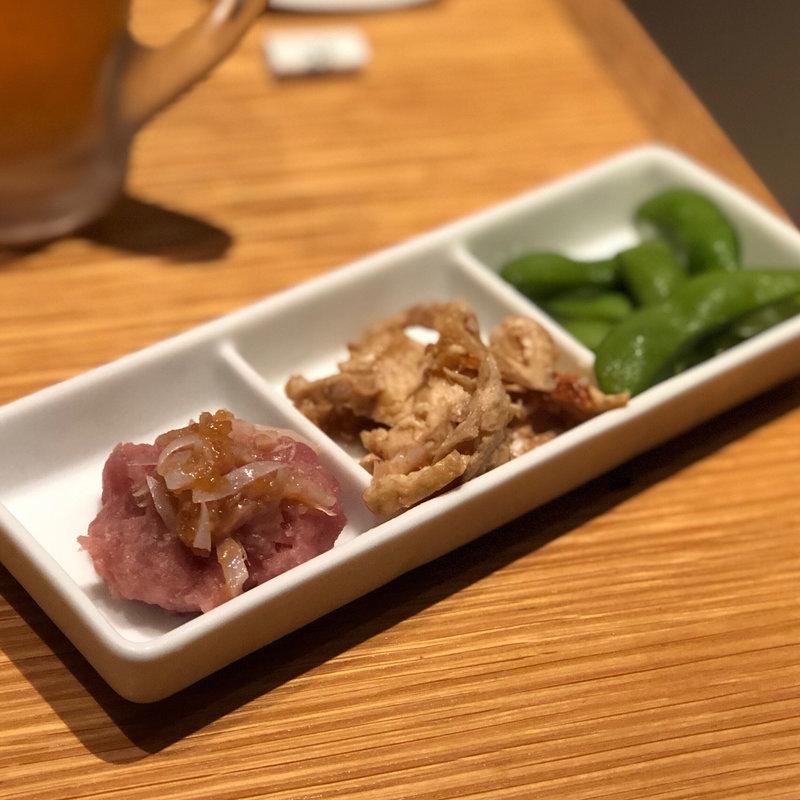 コース【選べるお鍋付き★イチオシ！上司の心を鷲掴み♪】  先出し 前菜3種(しなののてっぺん 長野店 )