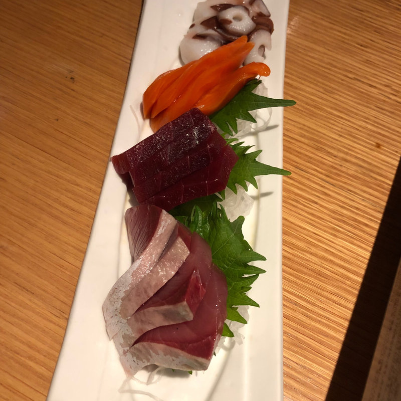 コース【選べるお鍋付き★イチオシ！上司の心を鷲掴み♪】  刺身 料理長厳選！お刺身4種(しなののてっぺん 長野店 )