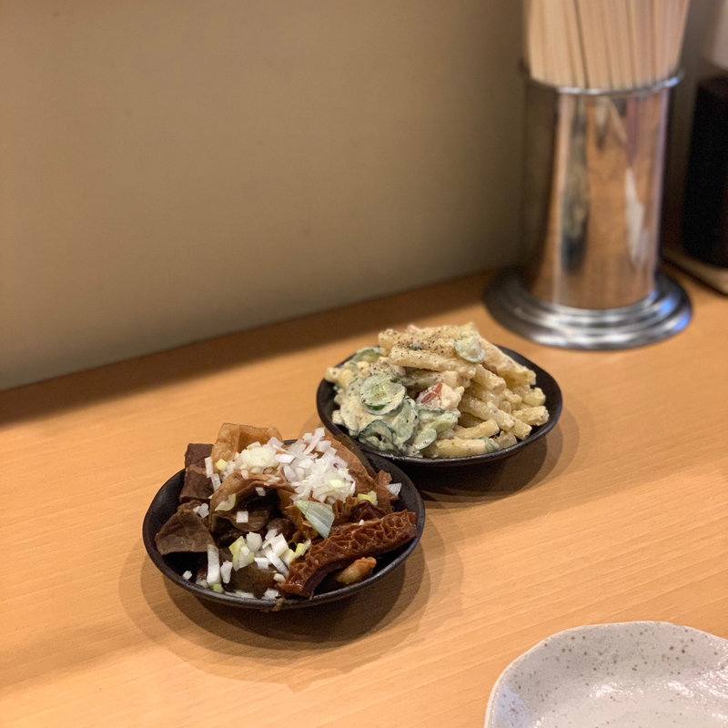 マカロニサラダ(もつ焼き ひろや)