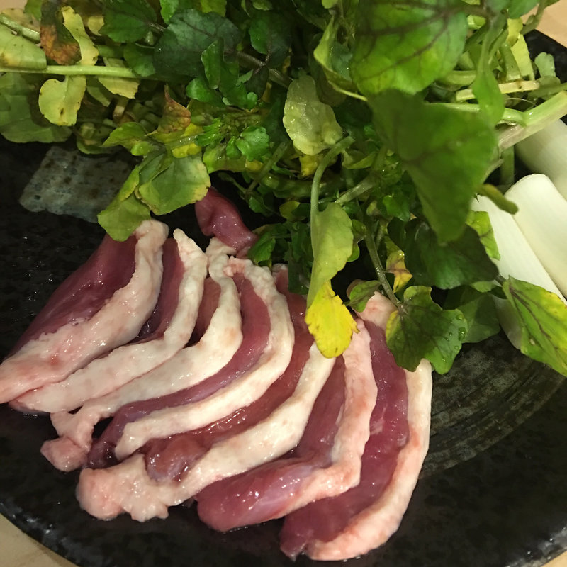 鴨鍋(手打ち蕎麦 松庵)