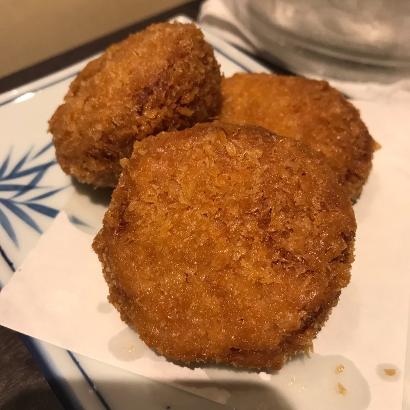 ハムカツ(炙りとお酒 磯銀)