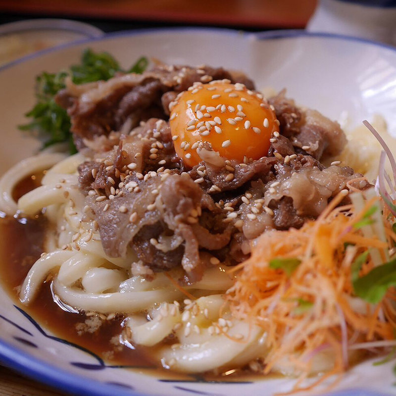 牛肉かま玉うどん(のらや 石切店)
