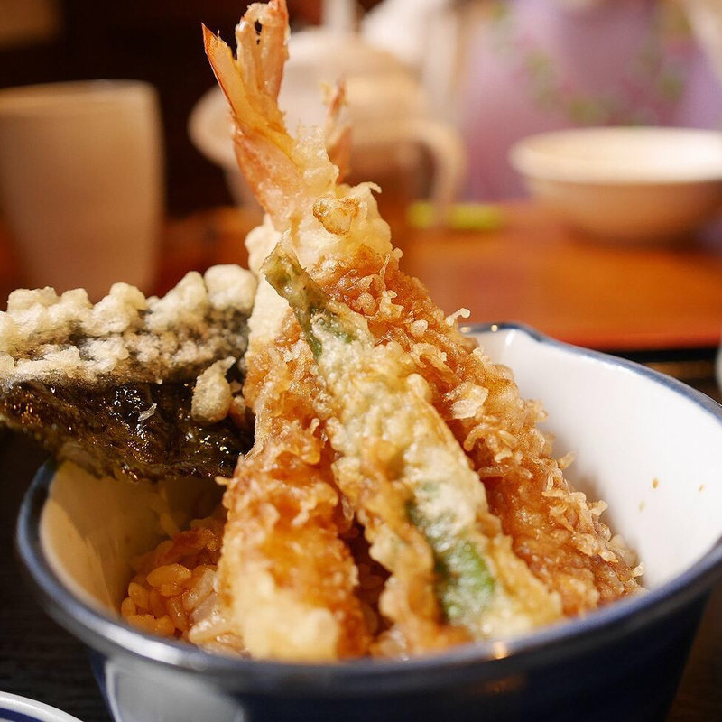 ミニ天丼(のらや 石切店)