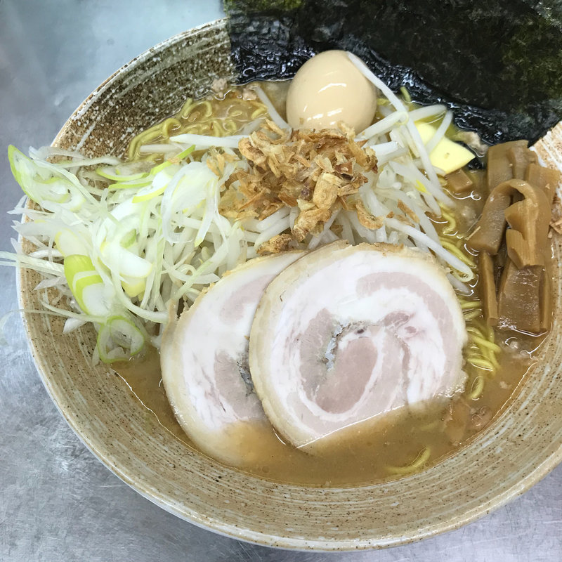 限定 アトランティックサーモン味噌(覆麺 智 （ふくめん とも【旧店名】覆麺）)