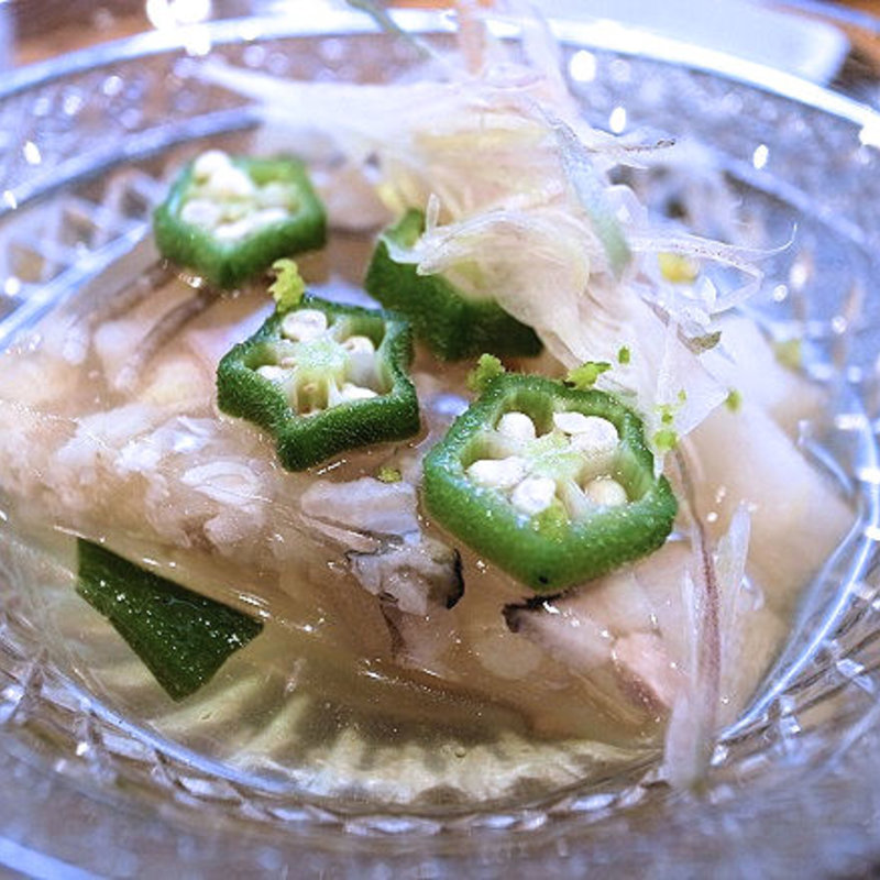 鱧のゼリー寄せ(割烹　船生 )