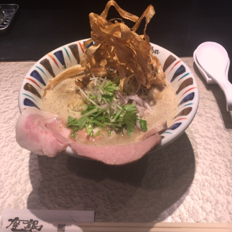 煮干し吟醸nigori(鶏Soba 座銀 にぼし店 （トリソバ ザギン）)