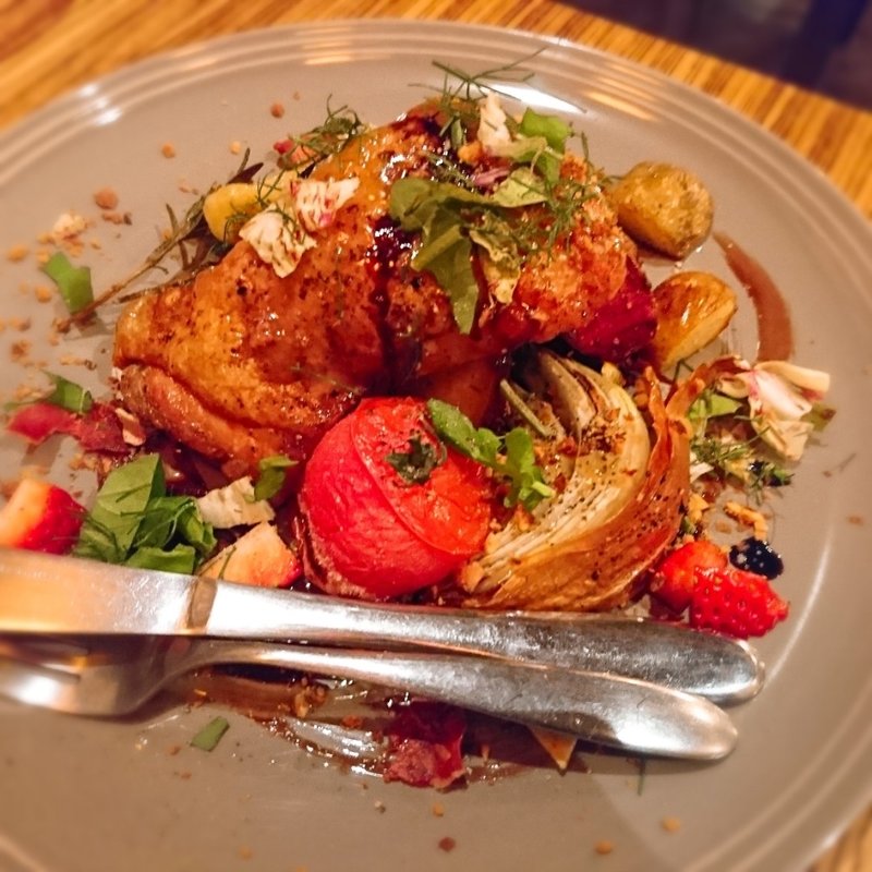 若鶏もも肉のオーブン焼き(cafeunji)