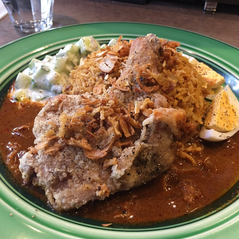 ディムのオリジナルビリヤーニ(大陸バル 隆麺)