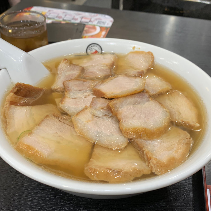 焼豚ラーメン（大盛り）(喜多方ラーメン 坂内 小法師 四日市駅前店 （きたかたらーめん ばんない こぼし）)