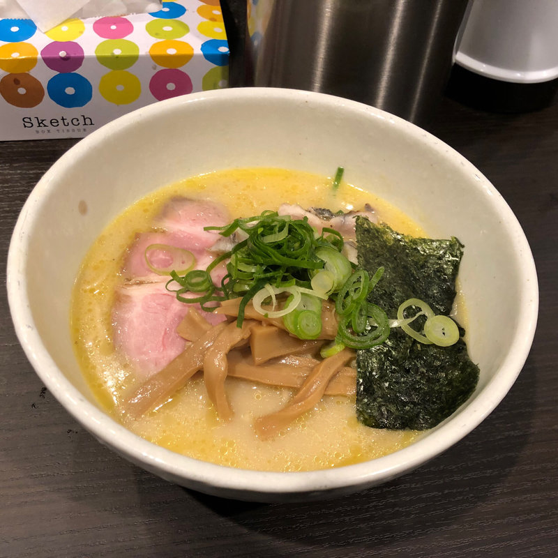 烏骨鶏ラーメン(クリスマス限定)(麺や 福一 )