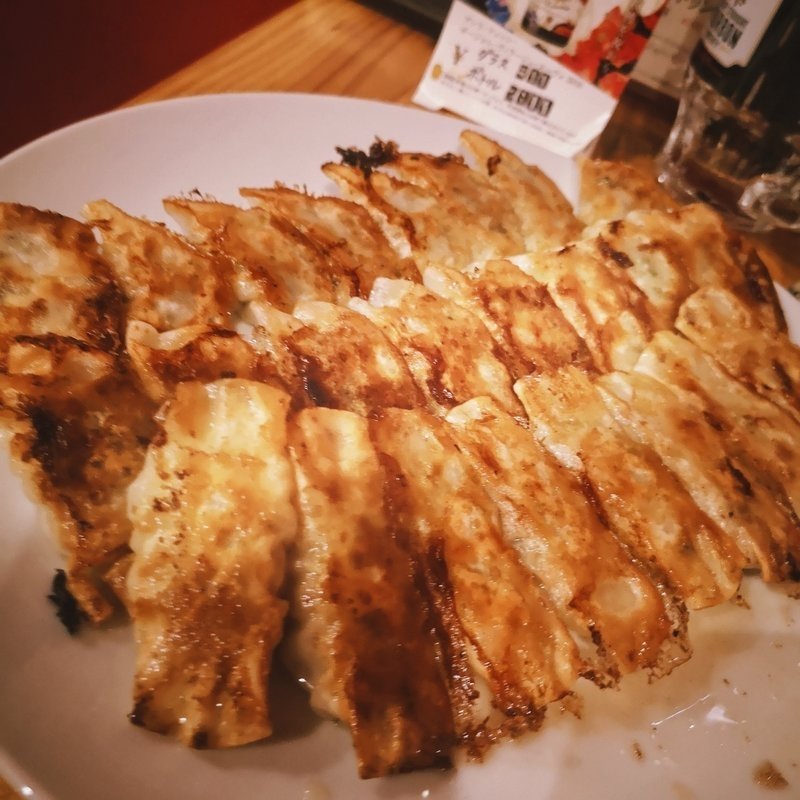 焼餃子　みそダレ＆塩(神戸餃子 楽)