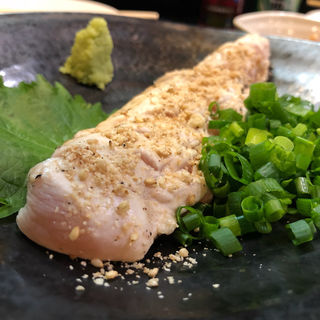 ささみの炙り焼き(焼鳥はなび)