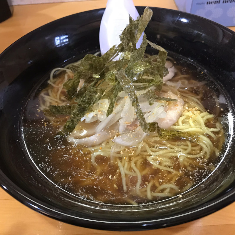 醤油ラーメン(ちゃんぽん 玉ねぎ)