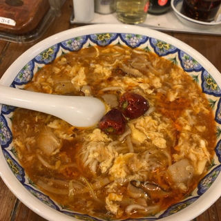 激辛酸辣湯麺(中国ラーメン揚州商人 飯田橋ラムラ店 )