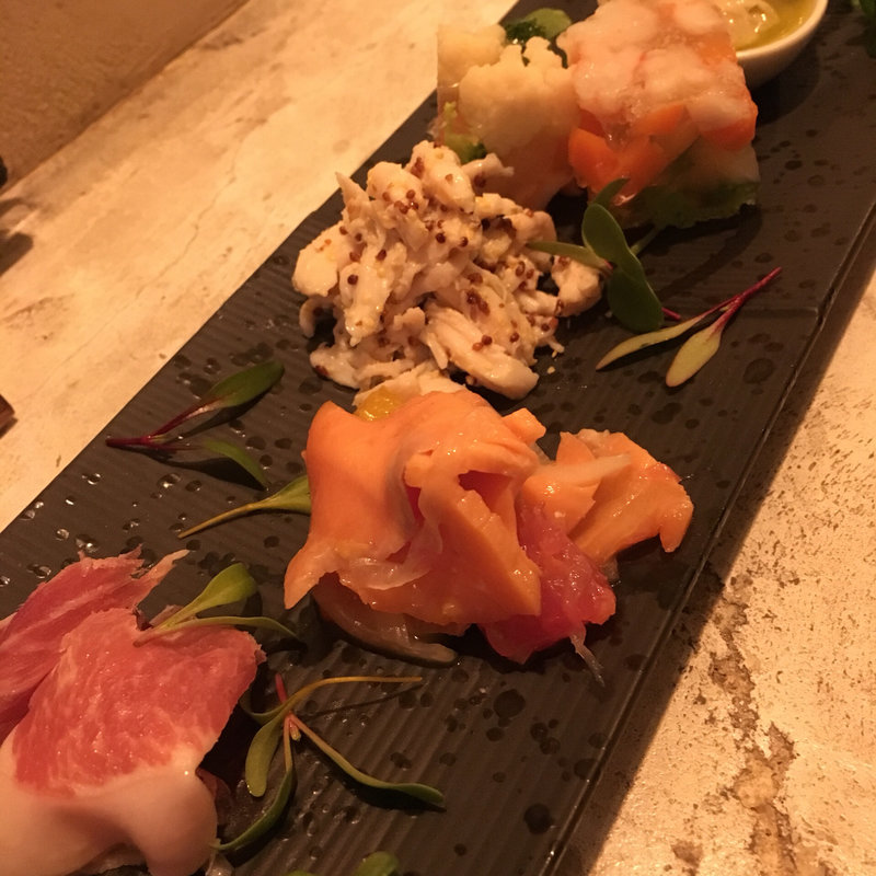 本日の前菜の盛り合わせ(MARE di SAKAI)