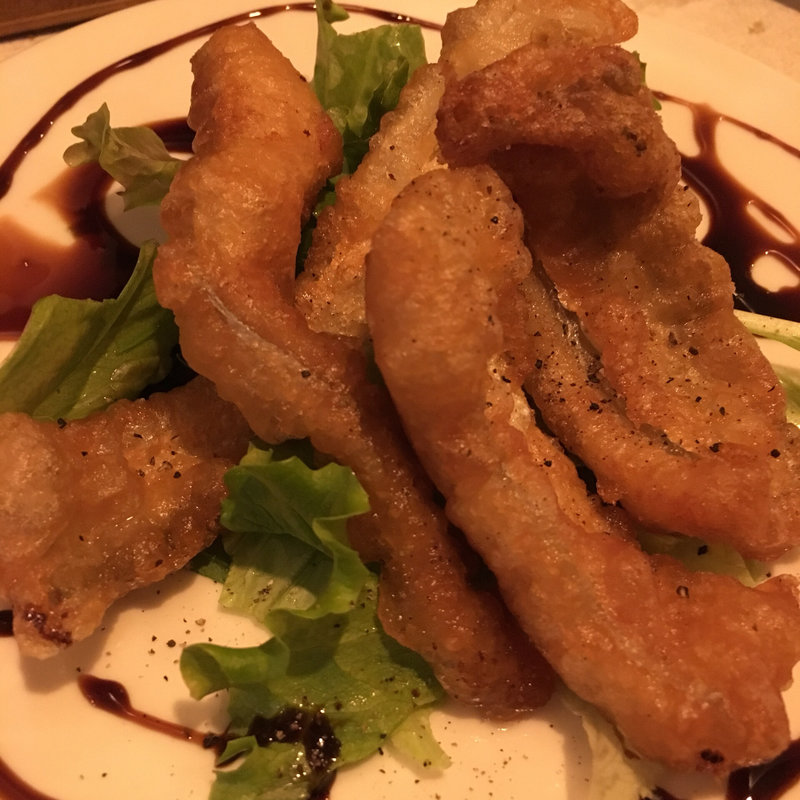 太刀魚のフリット(MARE di SAKAI)