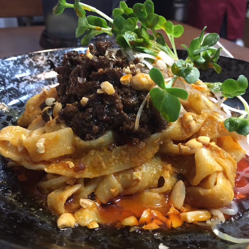 汁なし担担麺(錦水苑)