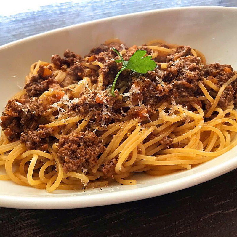 たっぷりミンチのミートパスタ(オレンジカフェ （Orange Cafe）)