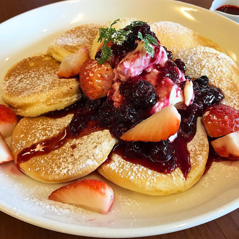 季節のパンケーキ（苺）(オレンジカフェ （Orange Cafe）)