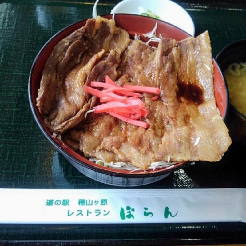 すみた丼(道の駅 種山ヶ原 ぽらん )