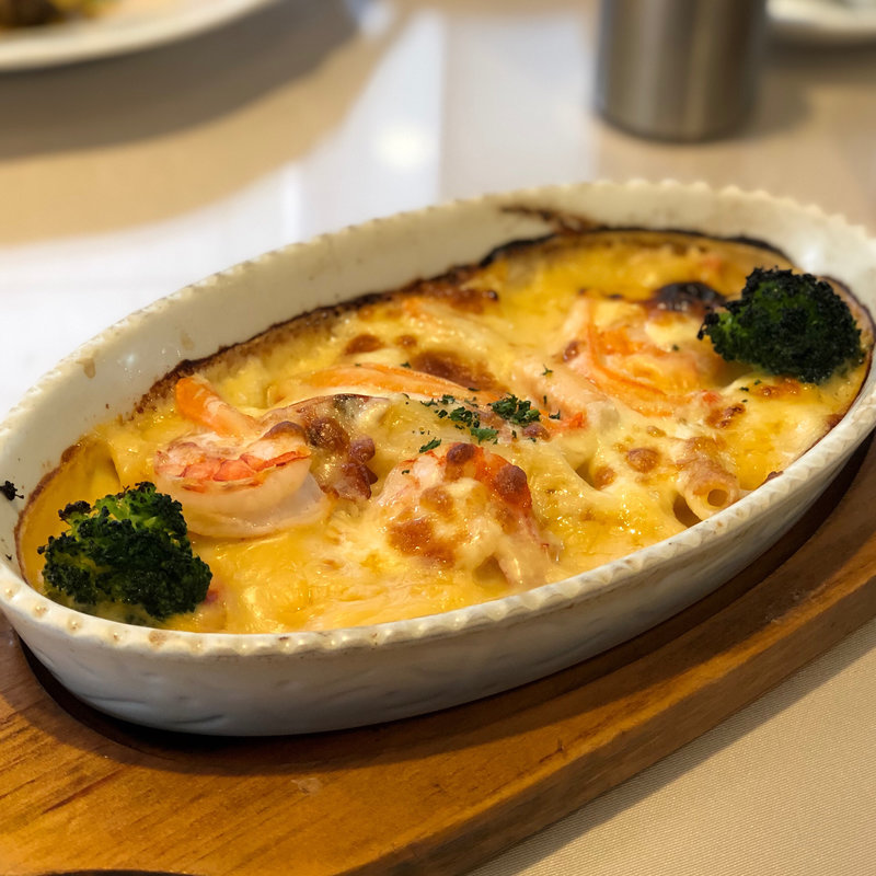 海老と紅ズワイガニのパスタグラタン(神戸屋レストラン 調布ヶ丘店)