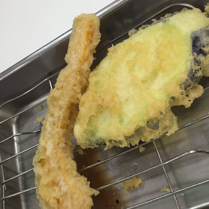 かぼちゃ、ナス(天ぷらのひらお 本店 )