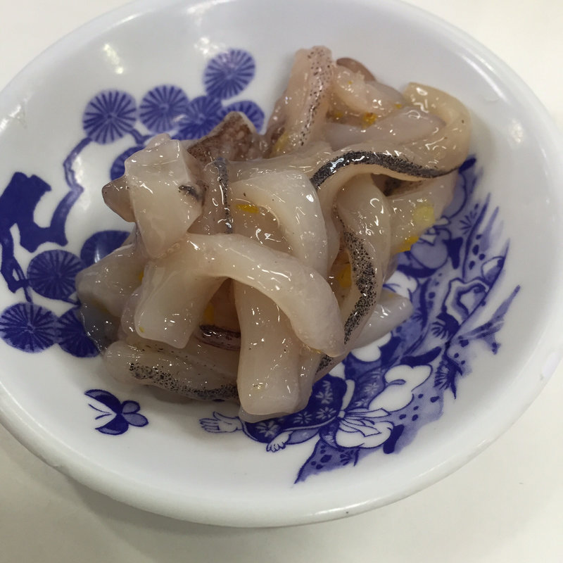 イカの塩辛柚子味(天ぷらのひらお 本店 )