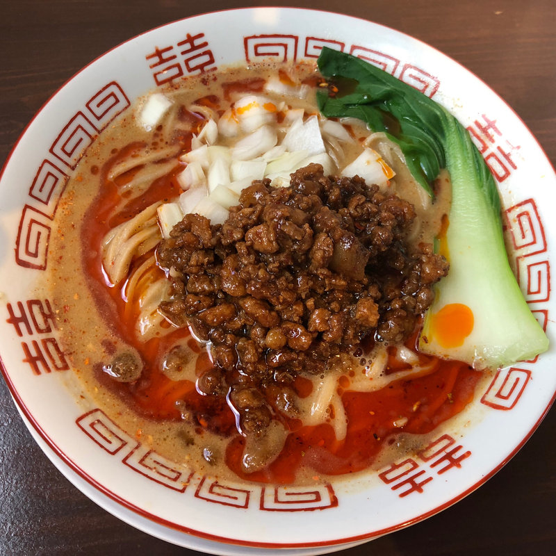 魚介担々麺（スープ有）(晴耕雨読)